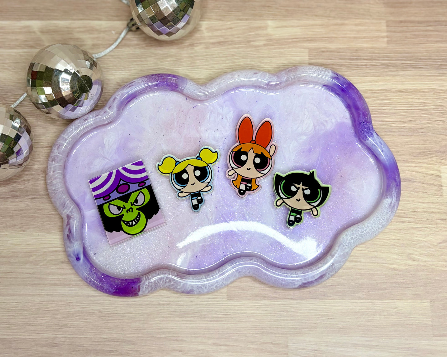 Powerpuff Girl Custom Magnet Set - Acrylic Magnets