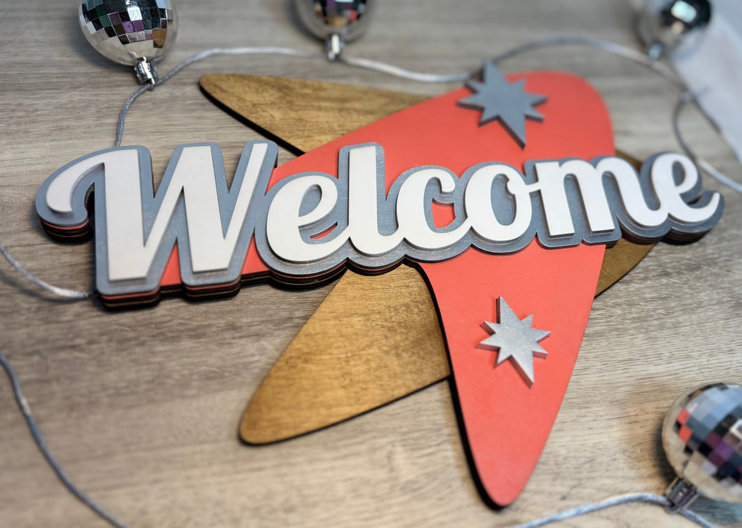 Boomerang Welcome Sign - Wall Decor