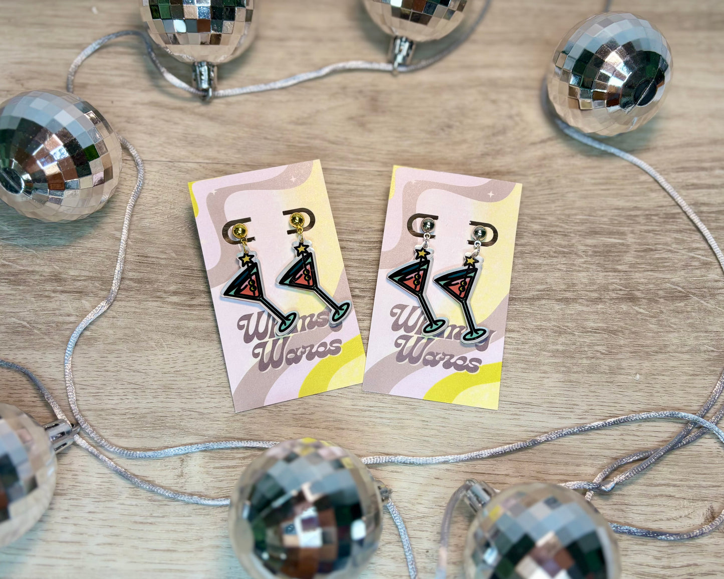 Dirty Whimsy Dangles - Acrylic Earrings