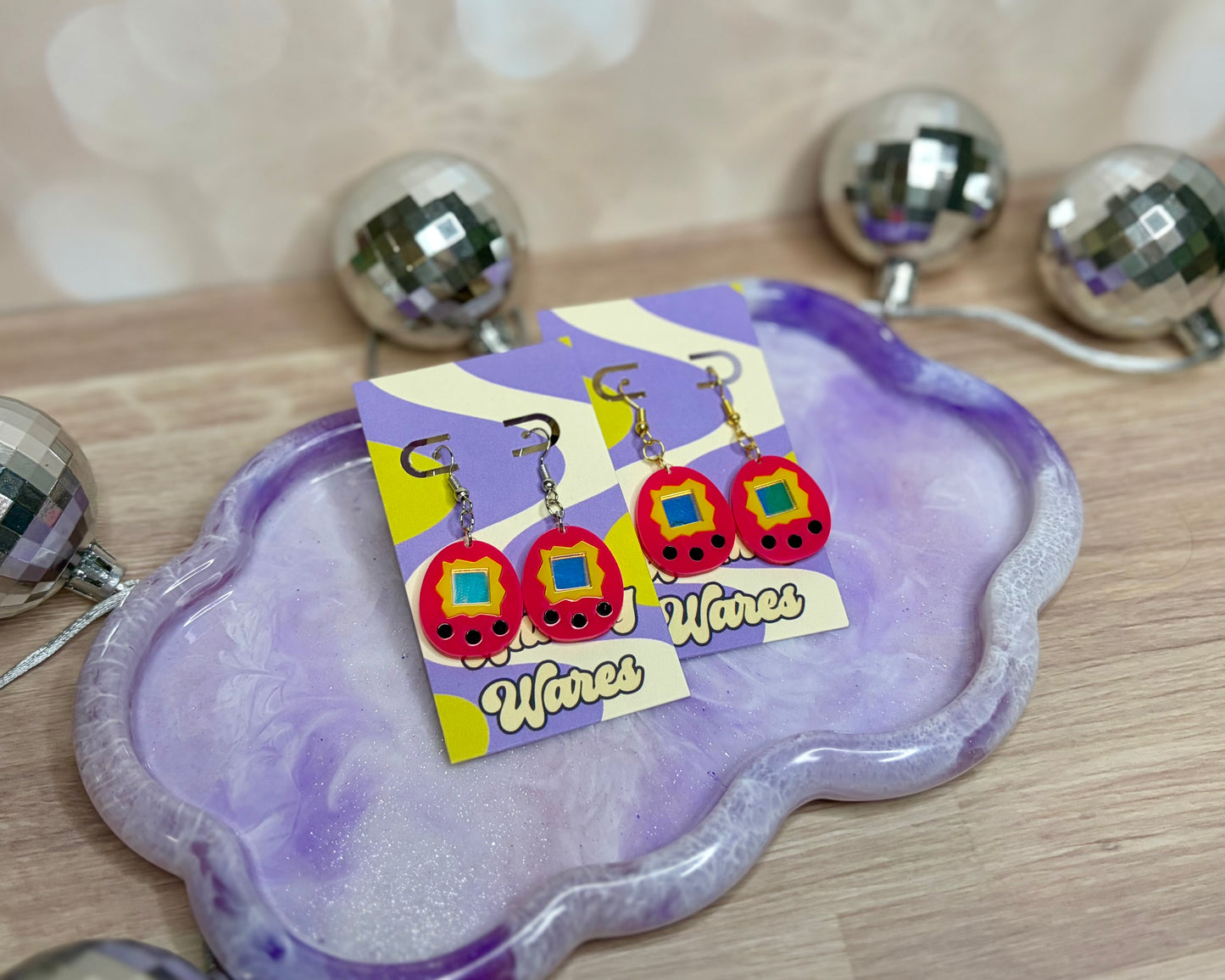 Keychain Pet Dangles - Acrylic Earrings