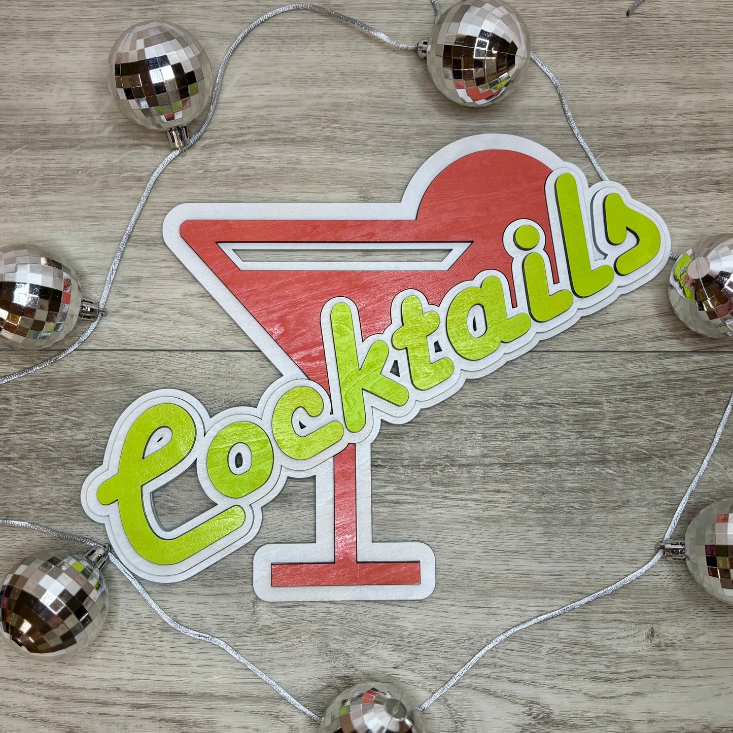 “Cocktails” - Wall Decor