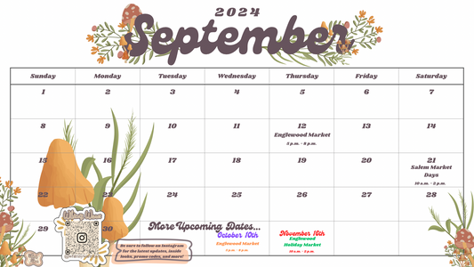 Upcoming Events & Calendar!