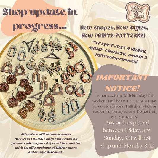 Shop Update! & Bananas for Scale?