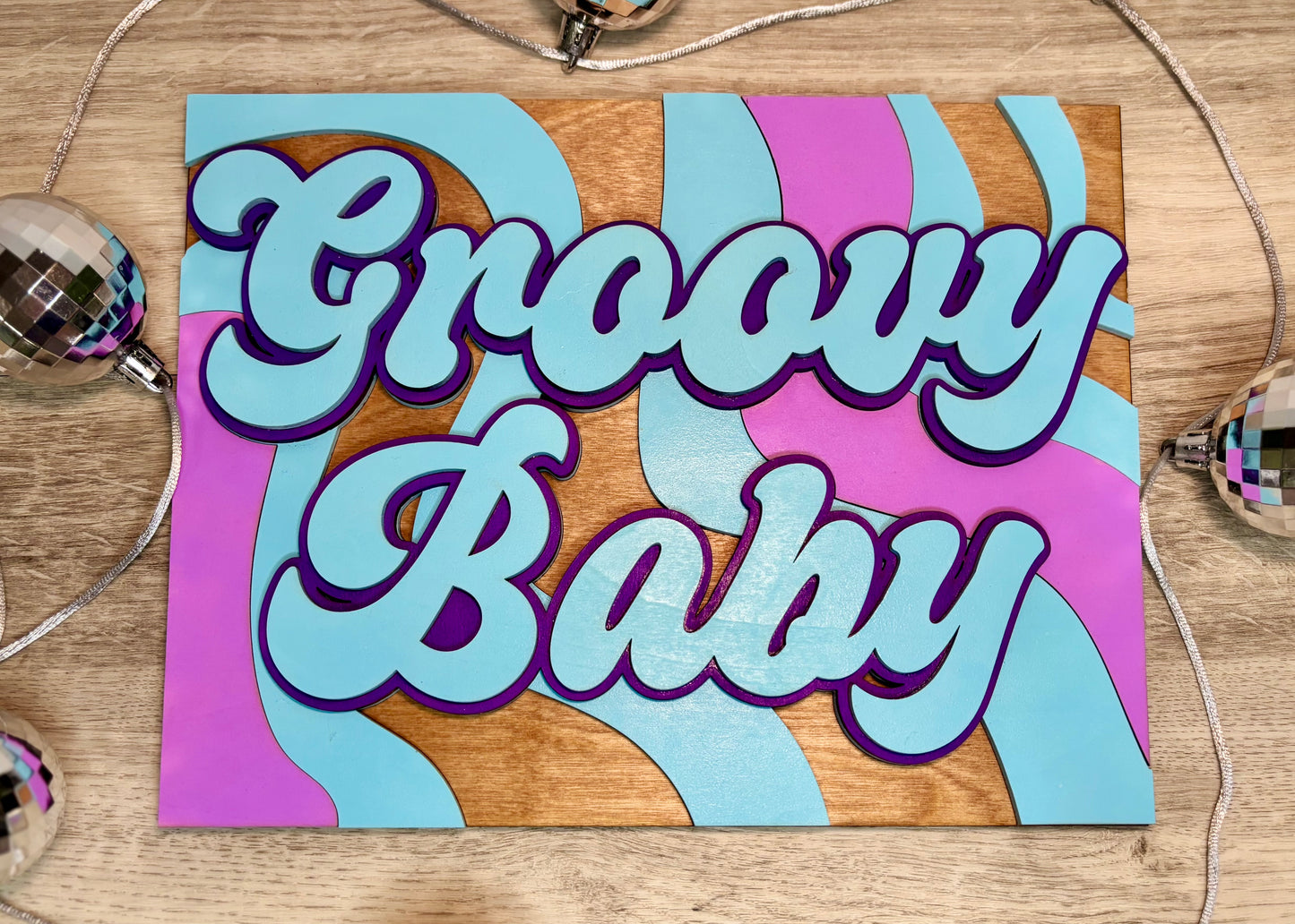 “Groovy Baby” - Wall Decor
