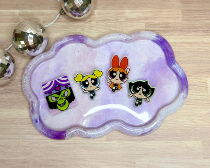 Powerpuff Girl Custom Magnet Set - Acrylic Magnets
