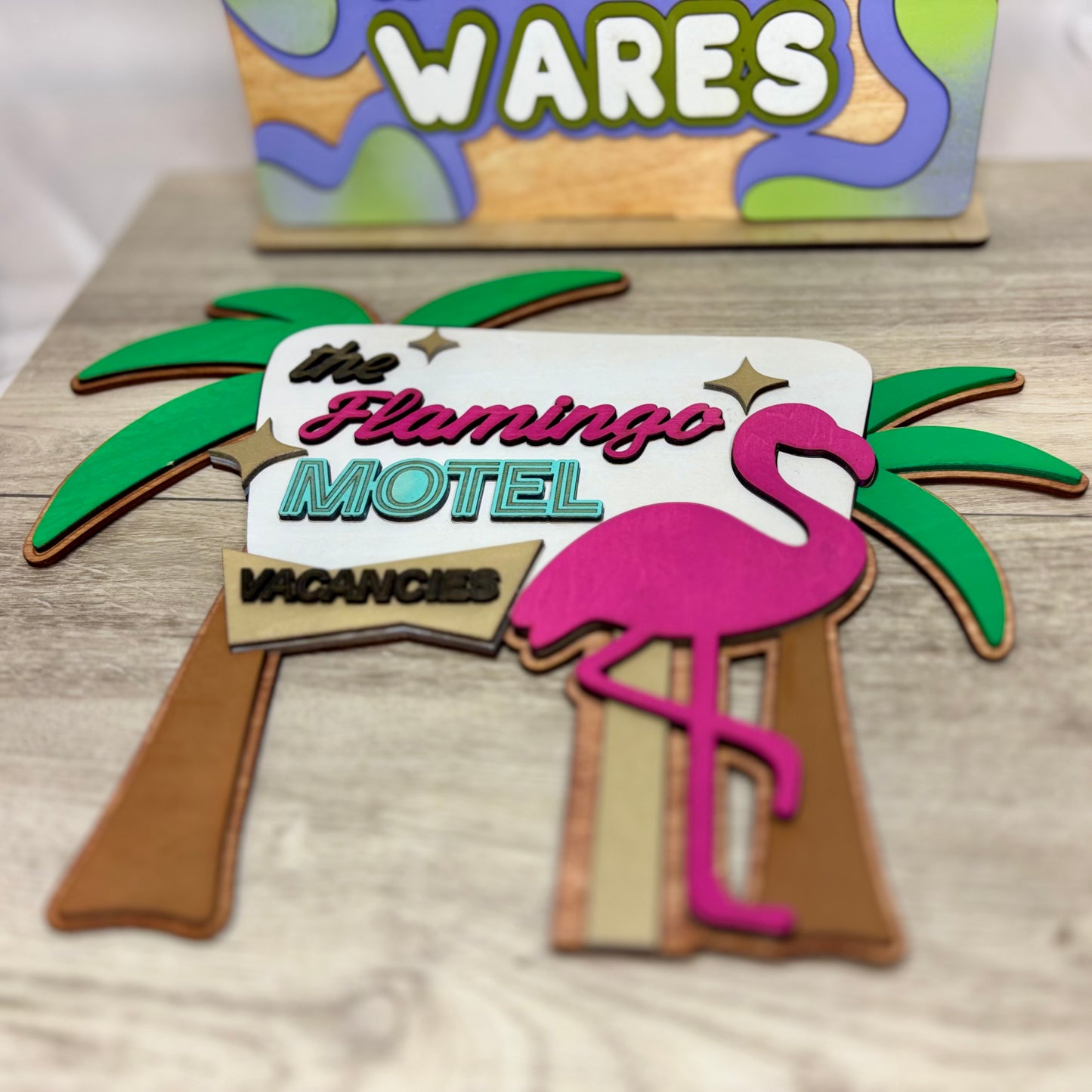 “Flamingo Motel” - Wall Decor