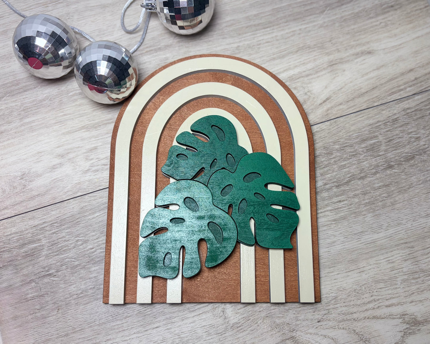 Monstera Arch - Wall Decor