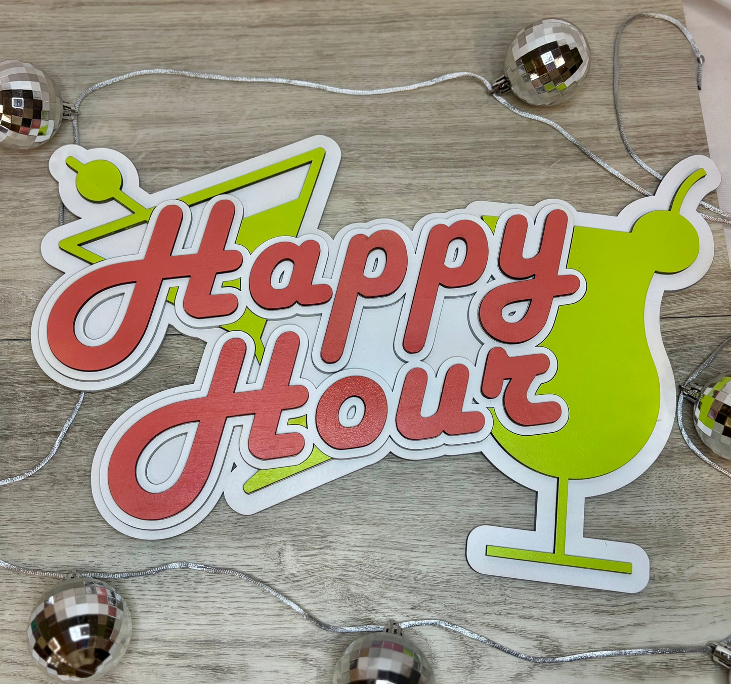 “Happy Hour” - Wall Decor