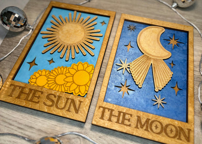 Sun & Moon Set - Wall Decor