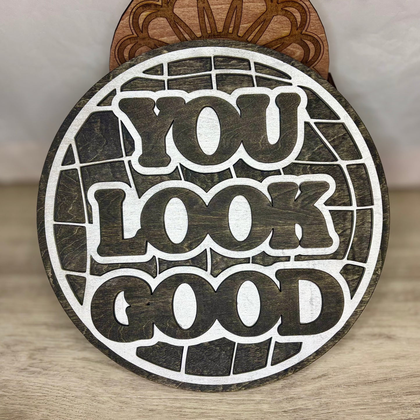 “You Look Good” Funky Disco Ball - Wall Decor
