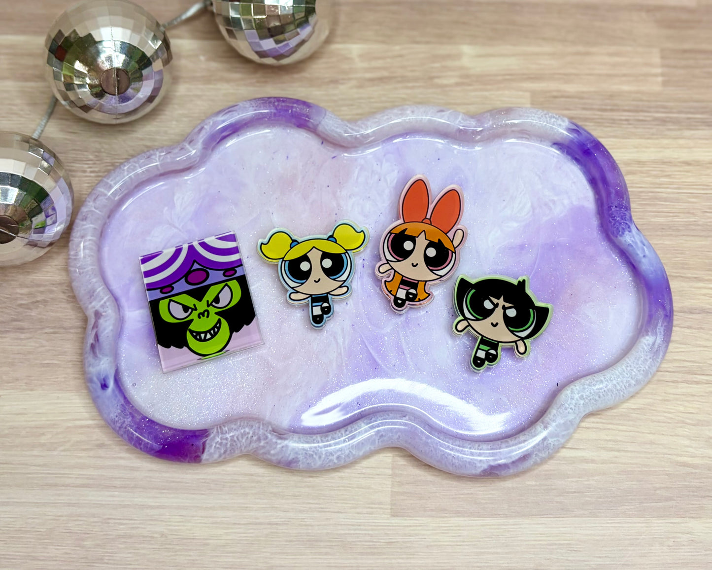 Powerpuff Girl Custom Magnet Set - Acrylic Magnets