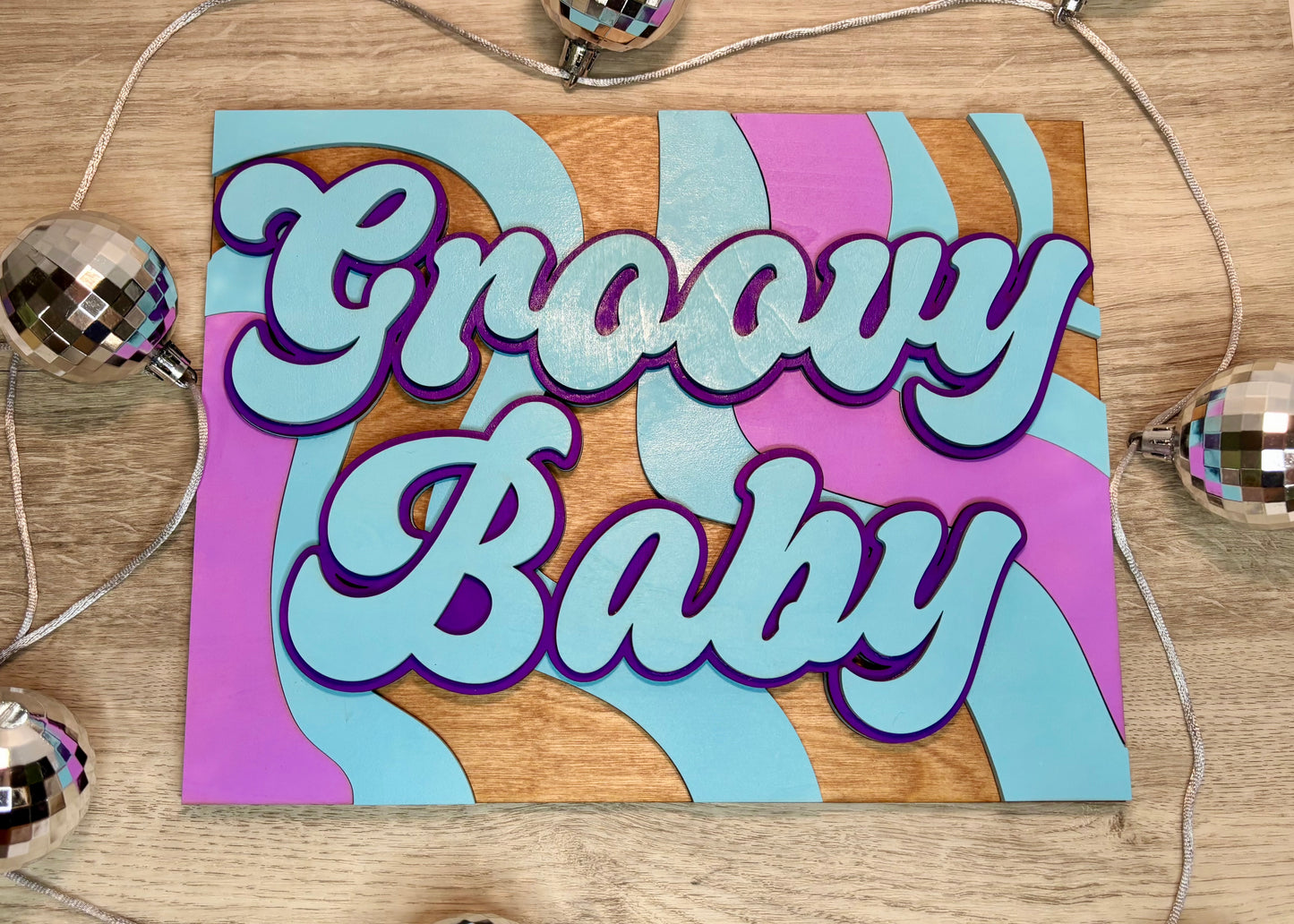 “Groovy Baby” - Wall Decor