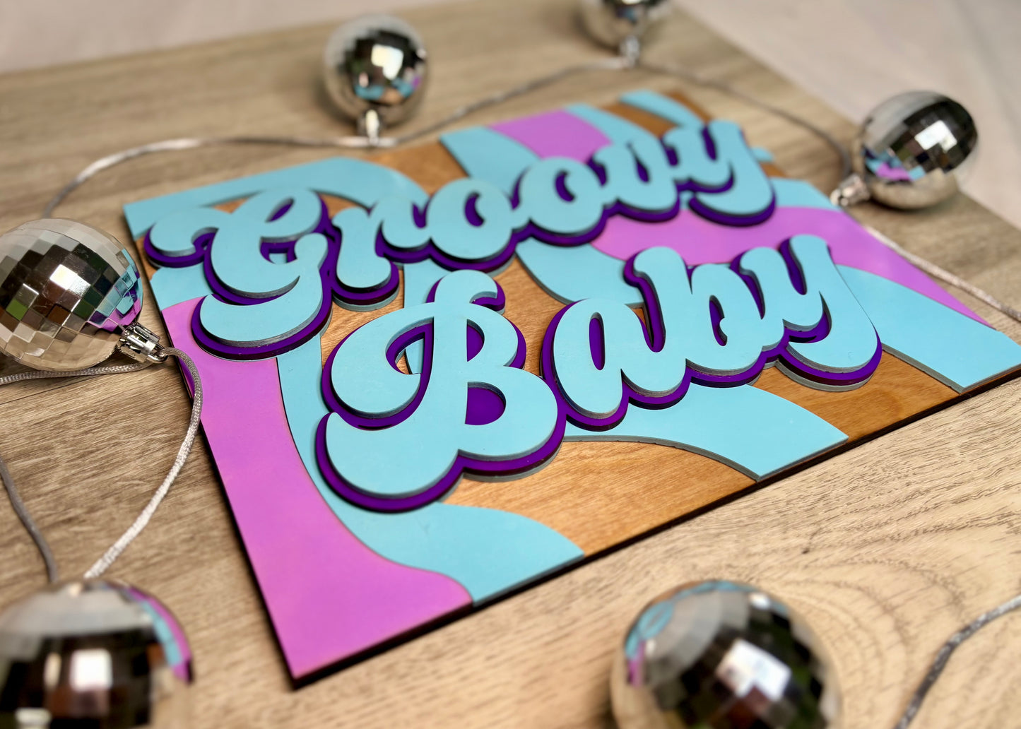 “Groovy Baby” - Wall Decor