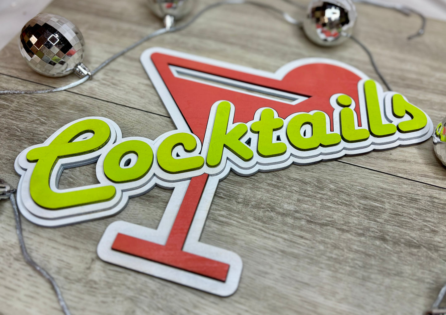 “Cocktails” - Wall Decor