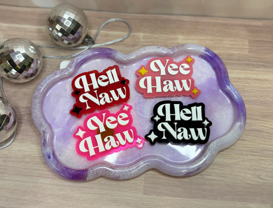 Yee Haw/Hell Naw Magnets