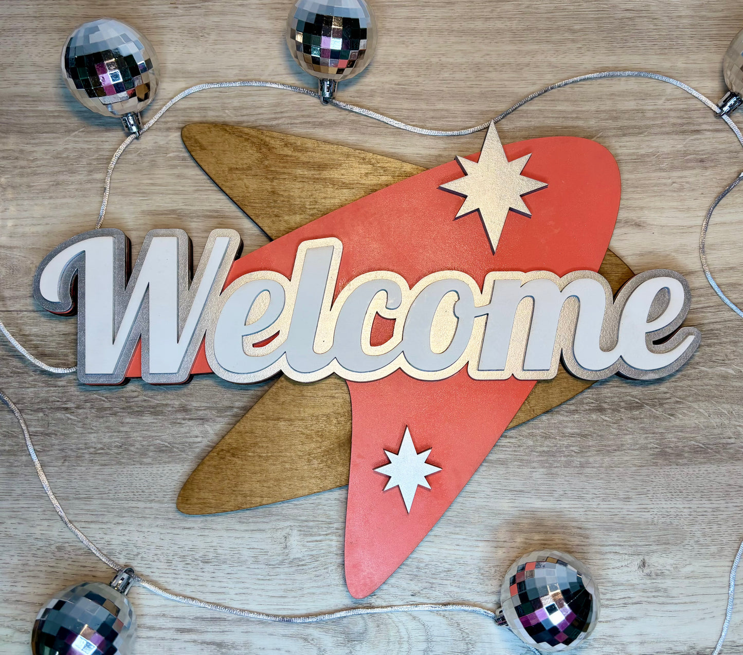 Boomerang Welcome Sign - Wall Decor