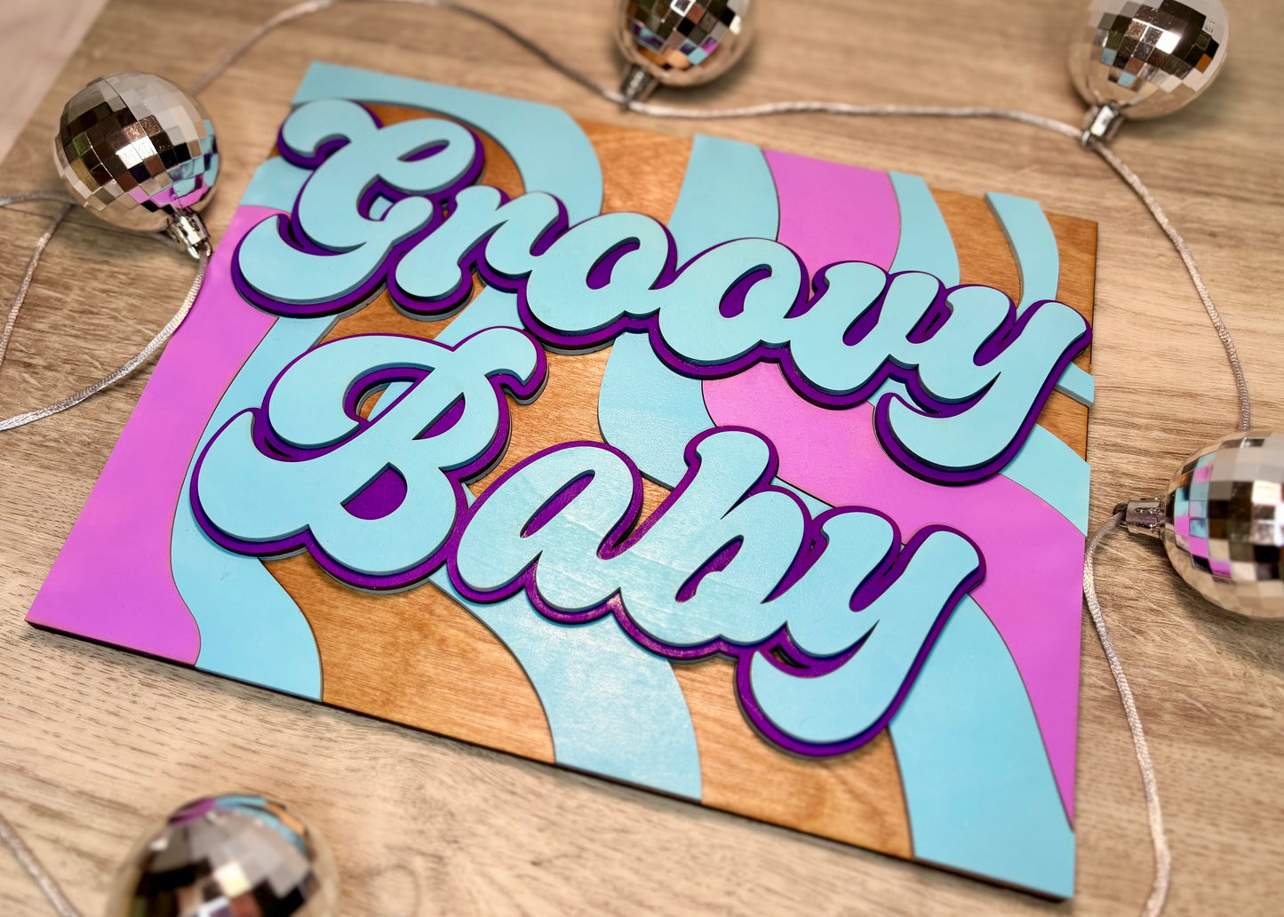“Groovy Baby” - Wall Decor