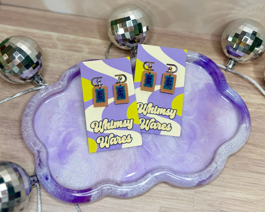 Berry Toaster Treat Dangles - Acrylic Earrings