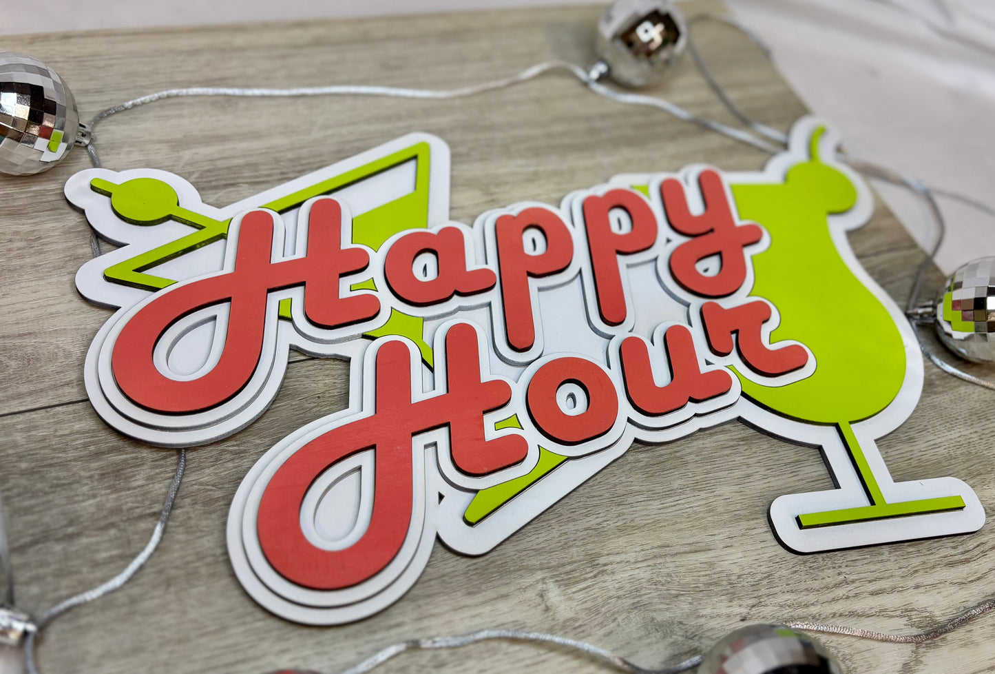 “Happy Hour” - Wall Decor