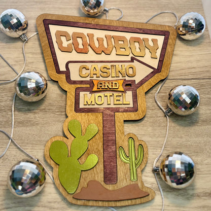 “Cowboy Casino” - Wall Decor