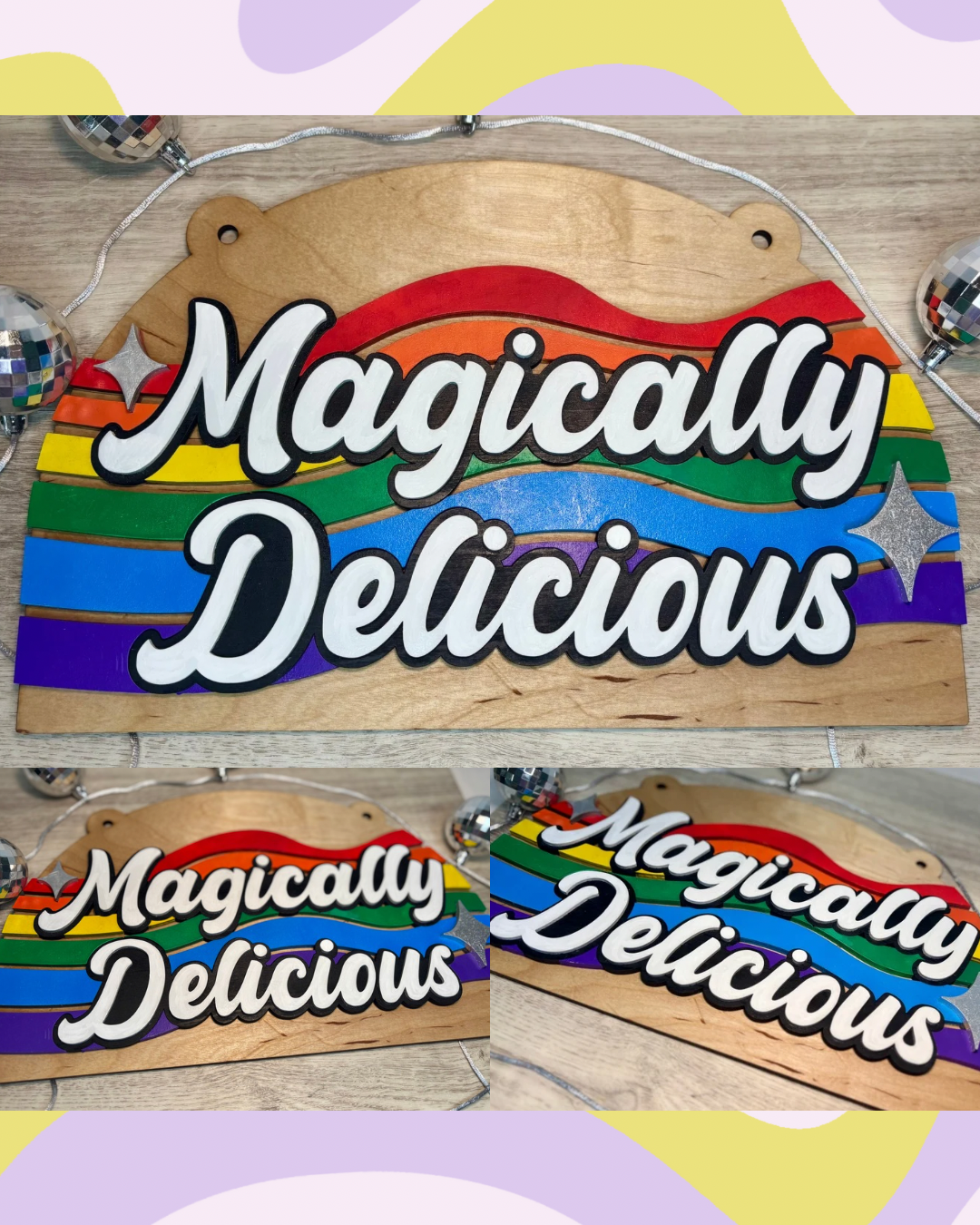 “Magically Delicious” - Vendor Sign