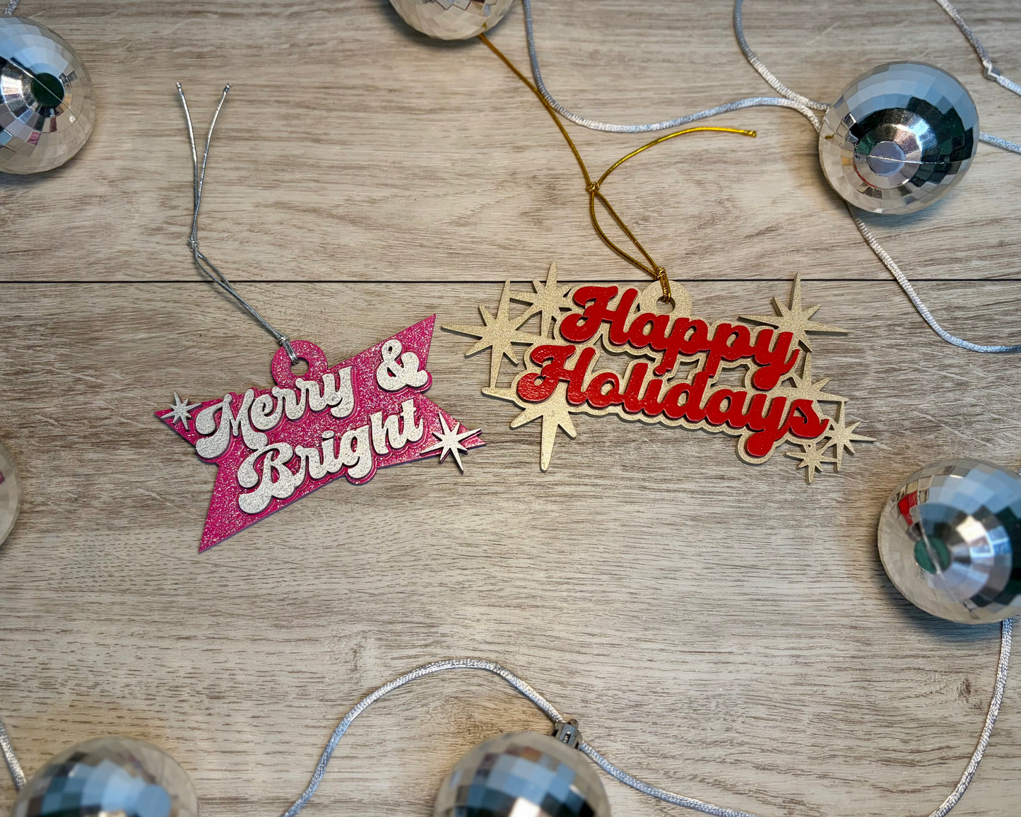 Holiday Sayings - Wood Ornament