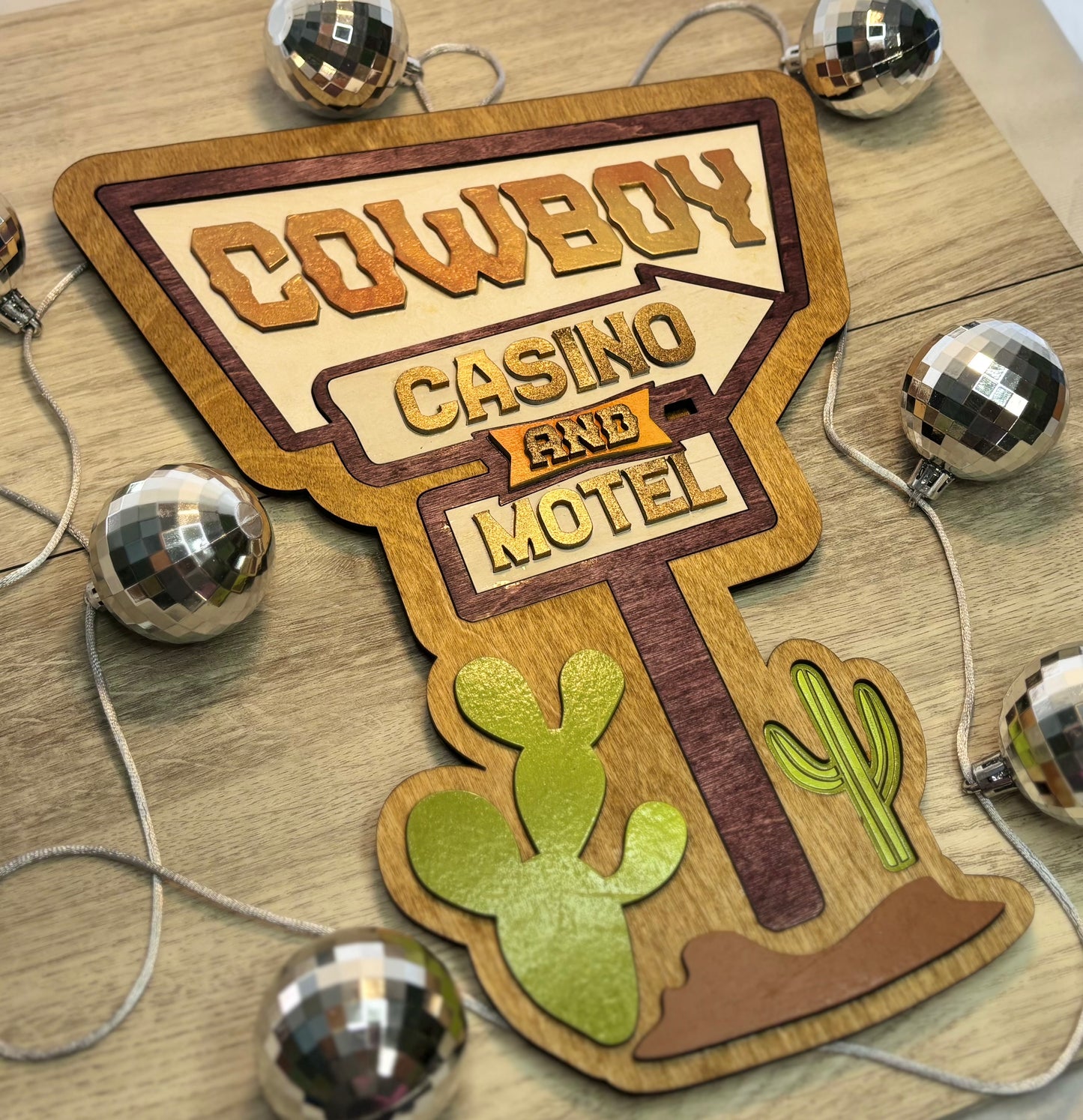 “Cowboy Casino” - Wall Decor