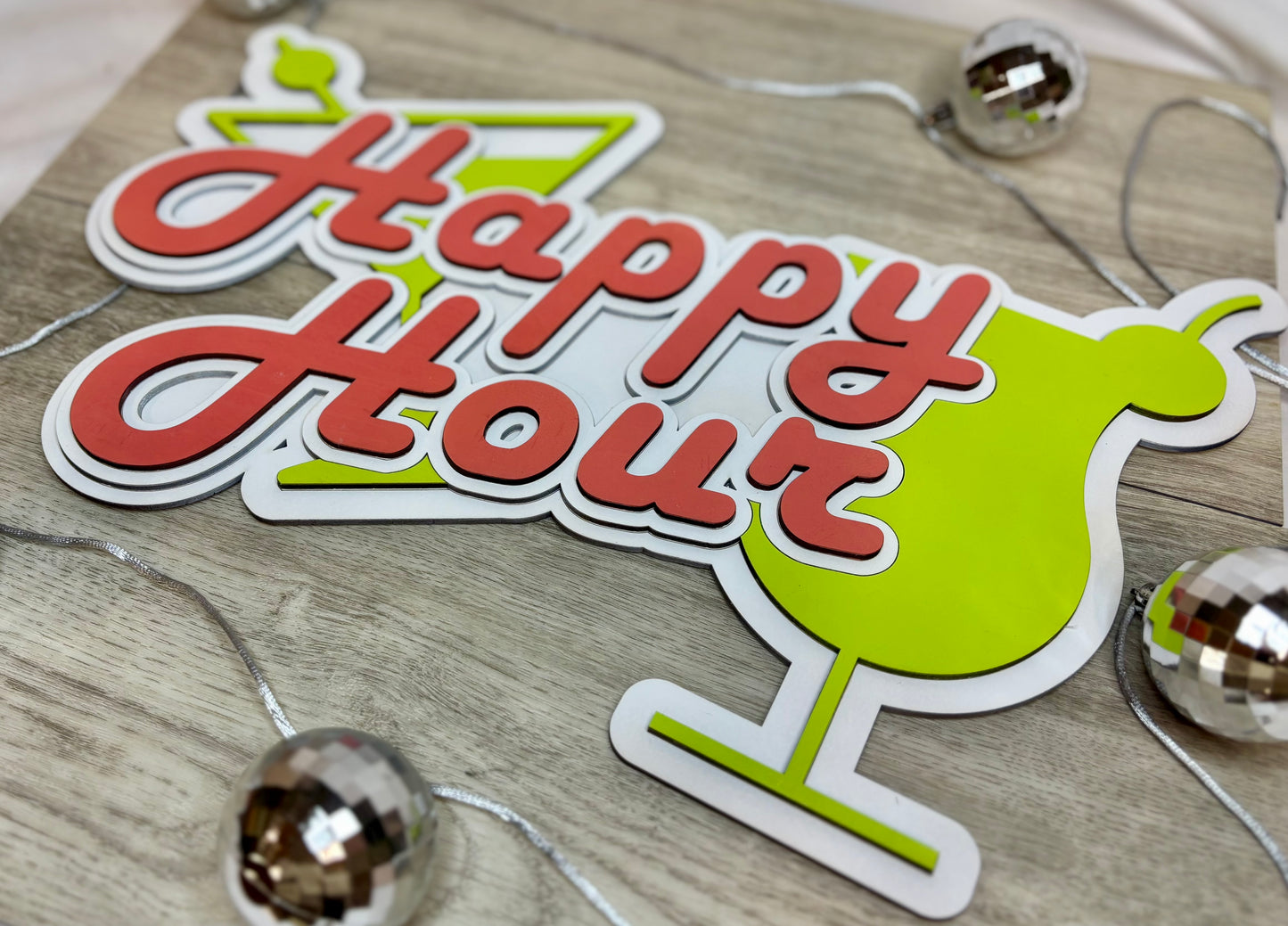 “Happy Hour” - Wall Decor