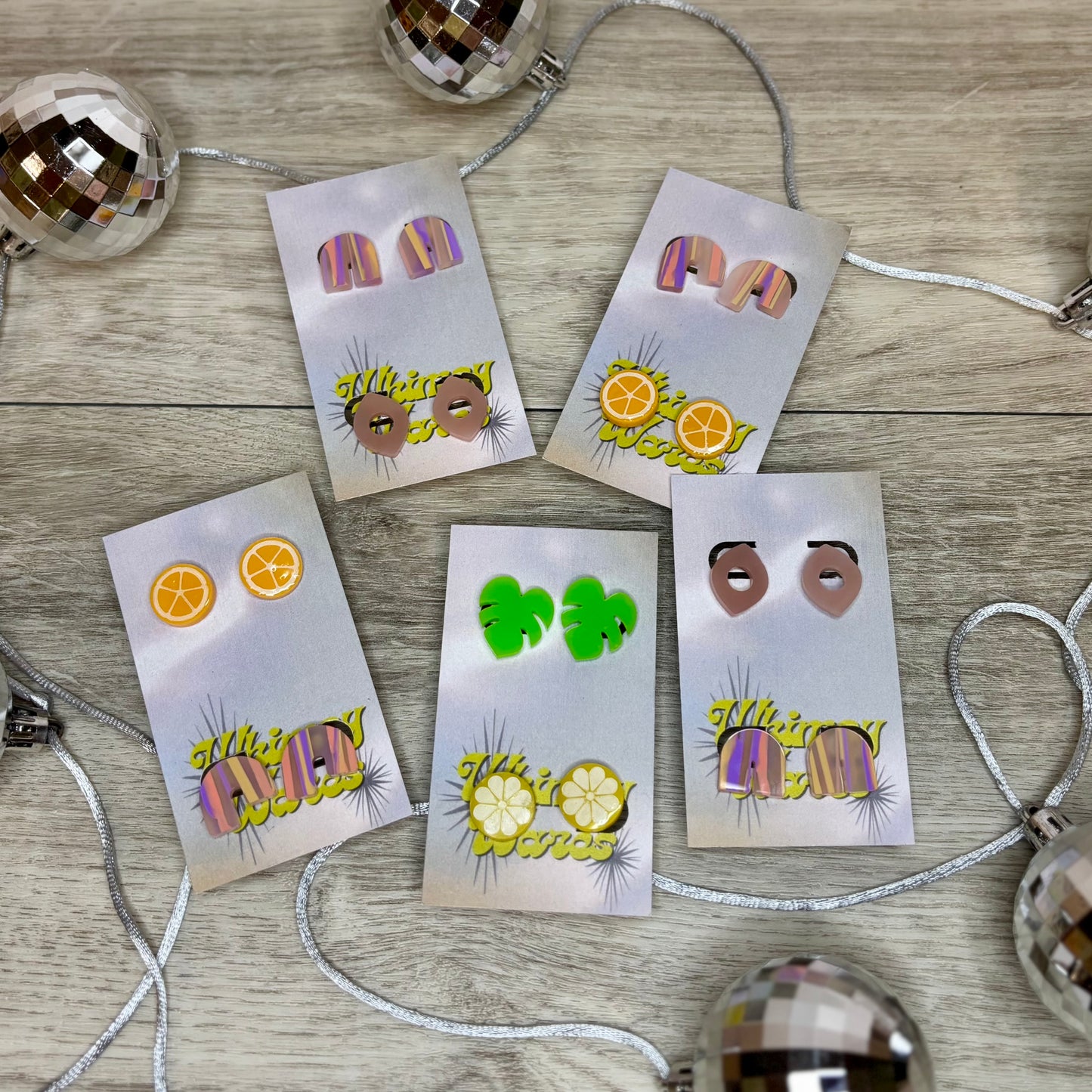 Bright & Tropical Whimsy Stud Sets
