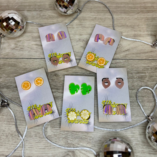 Bright & Tropical Whimsy Stud Sets