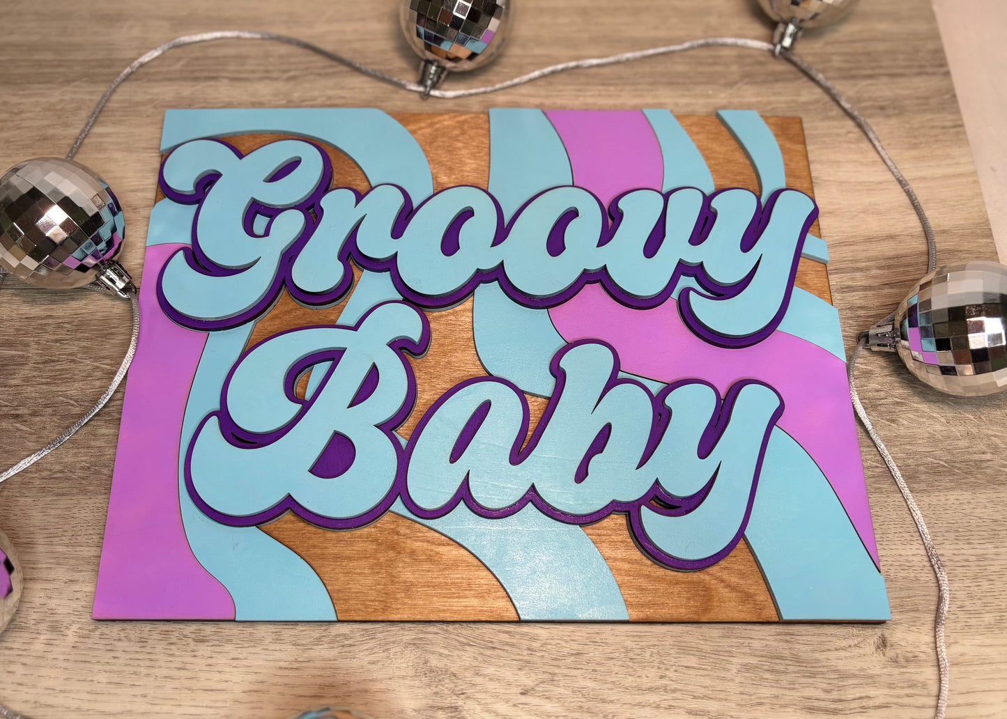 “Groovy Baby” - Wall Decor