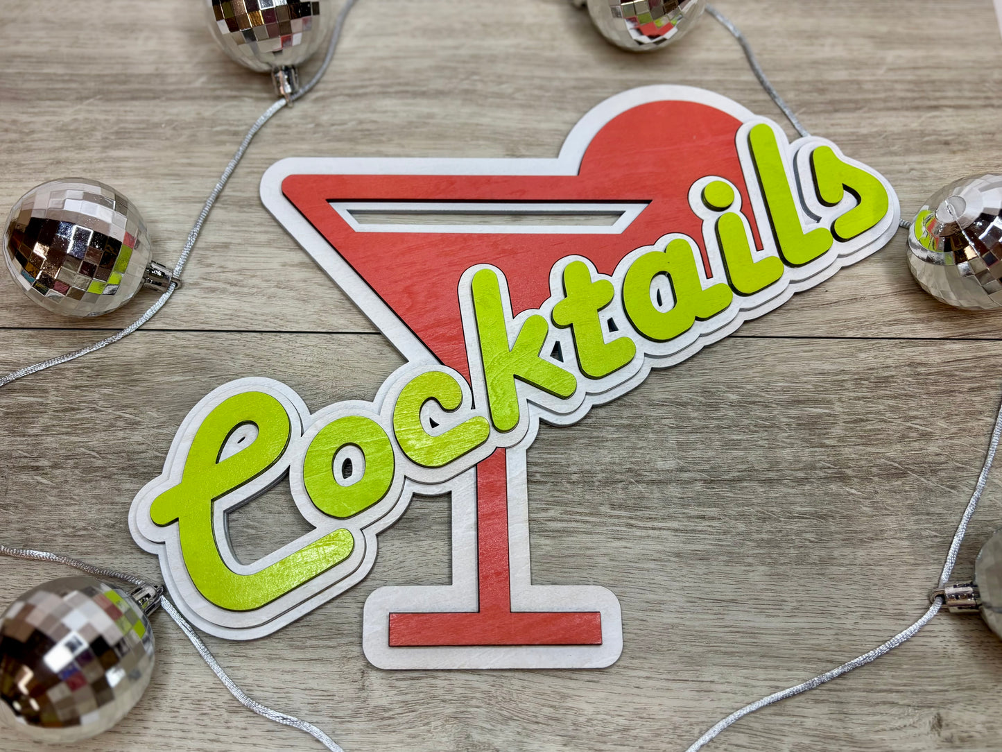 “Cocktails” - Wall Decor