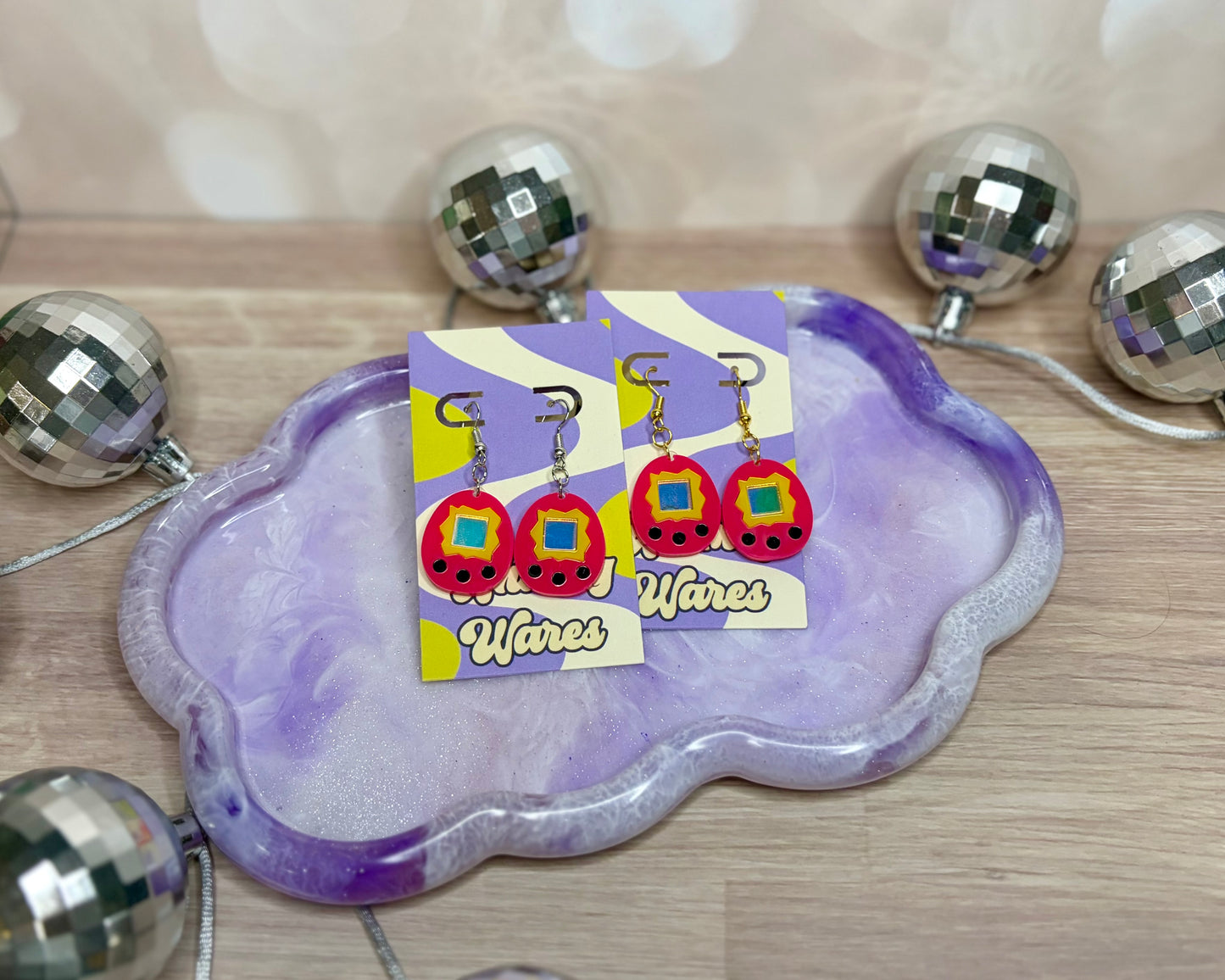 Keychain Pet Dangles - Acrylic Earrings