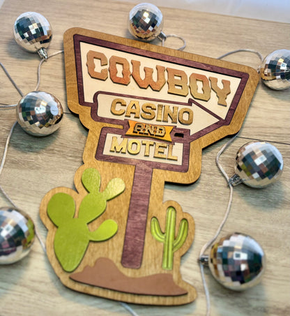 “Cowboy Casino” - Wall Decor