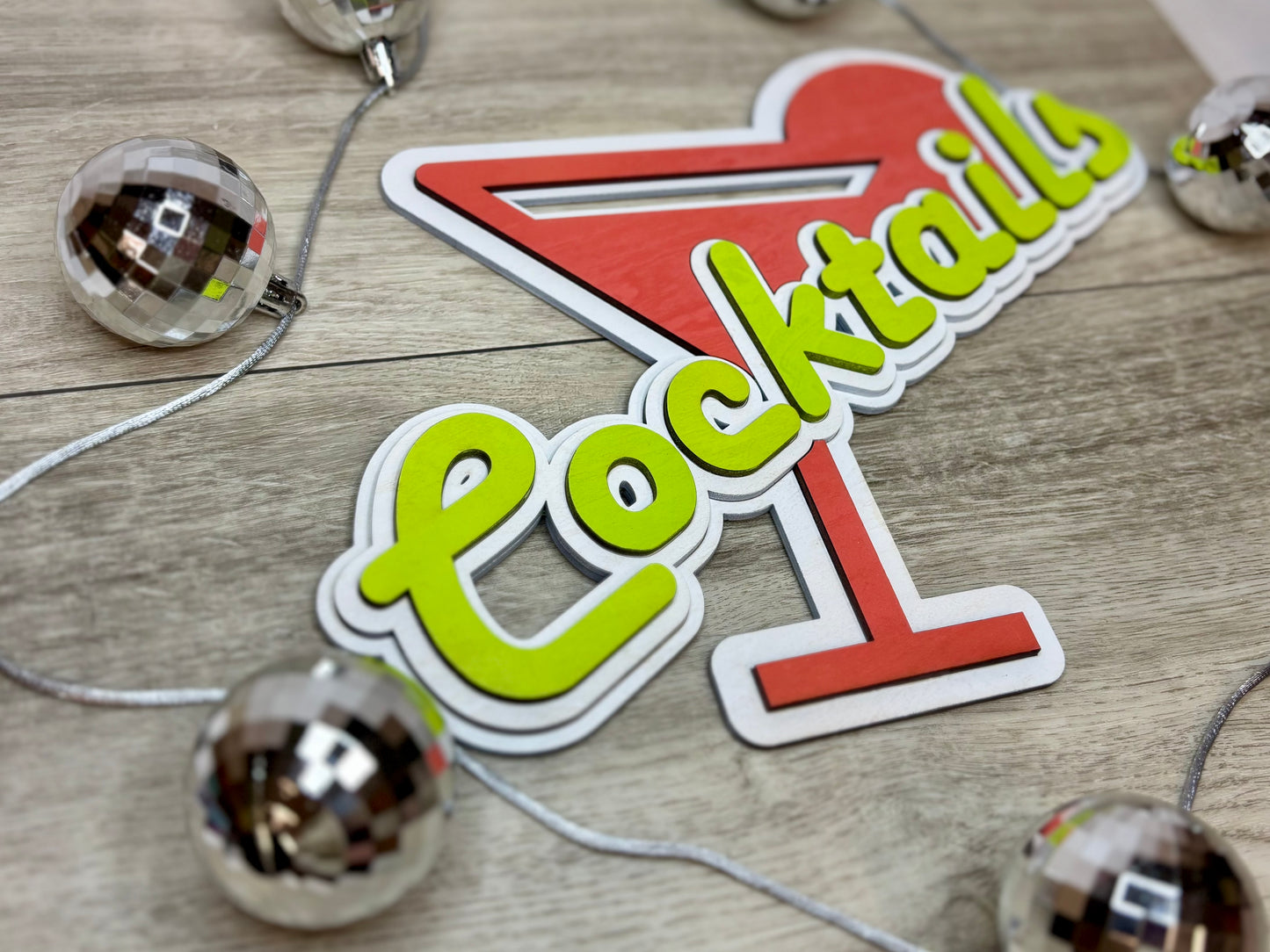 “Cocktails” - Wall Decor
