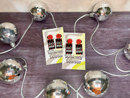 Diablo Saucy Drop Dangles - Acrylic Earrings
