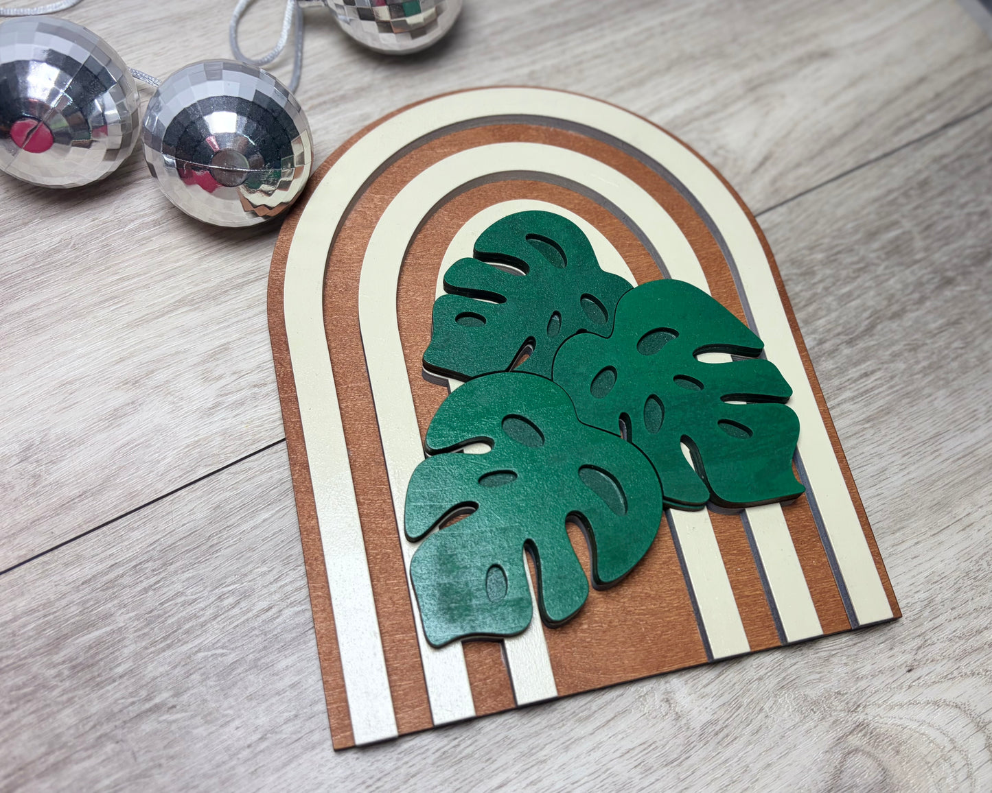 Monstera Arch - Wall Decor