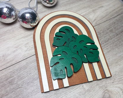 Monstera Arch - Wall Decor