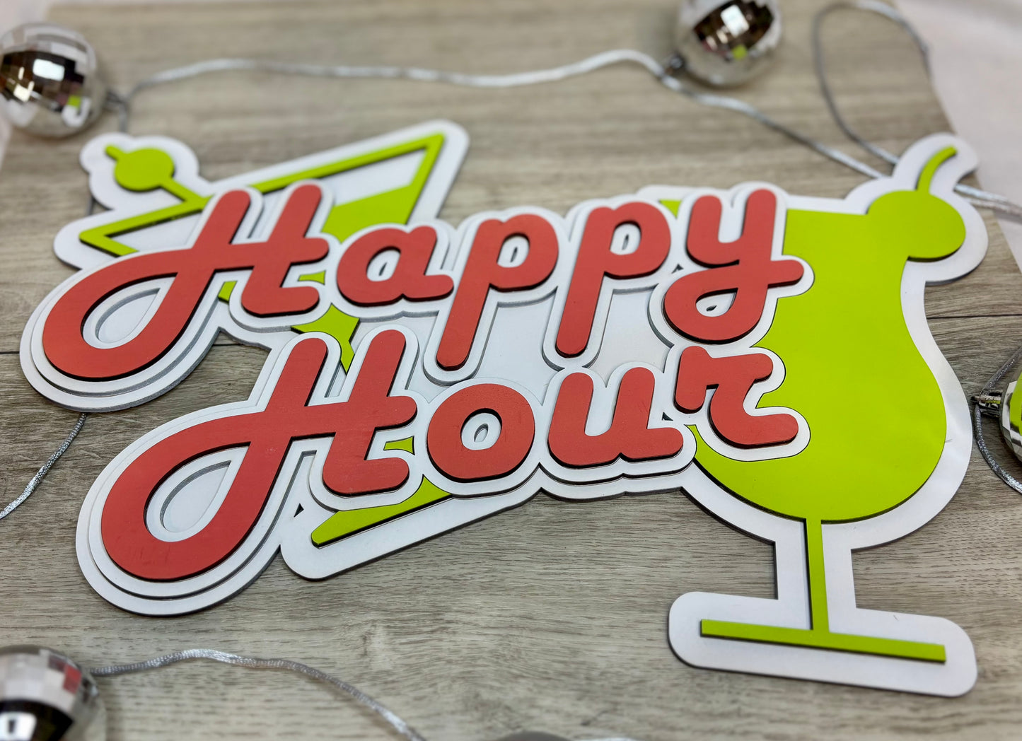 “Happy Hour” - Wall Decor