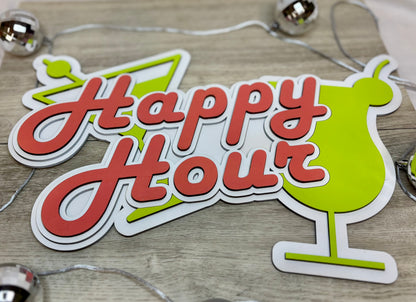 “Happy Hour” - Wall Decor