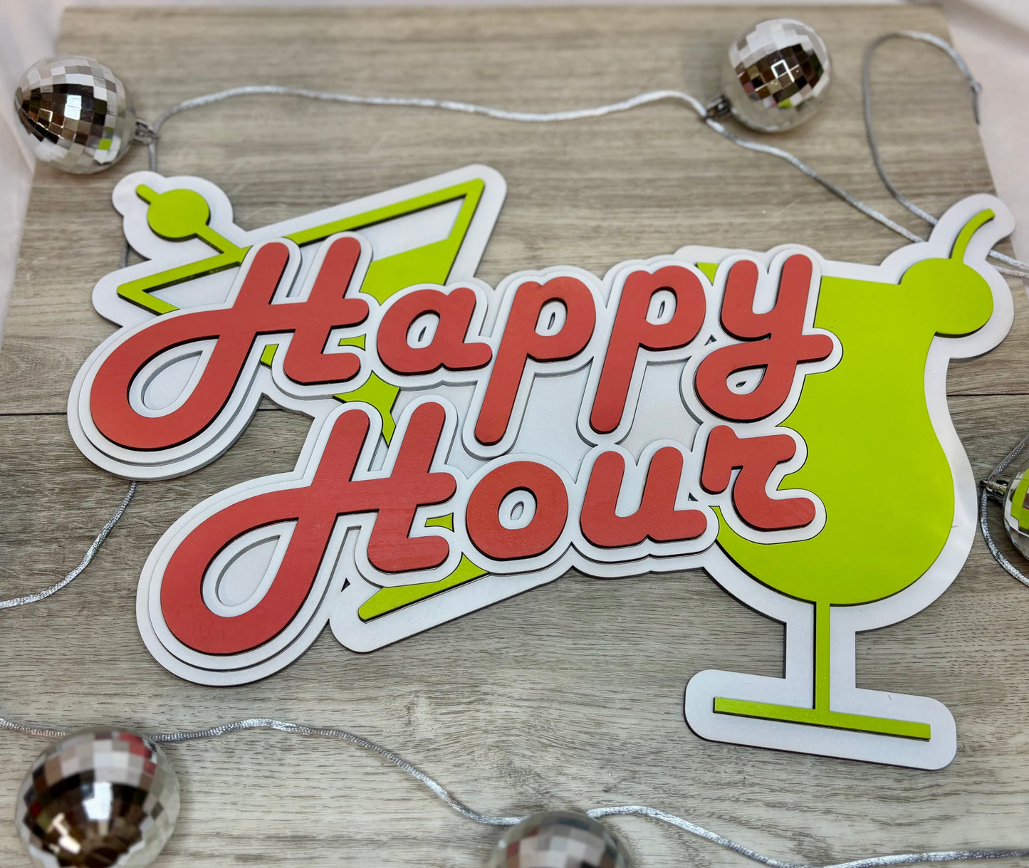“Happy Hour” - Wall Decor