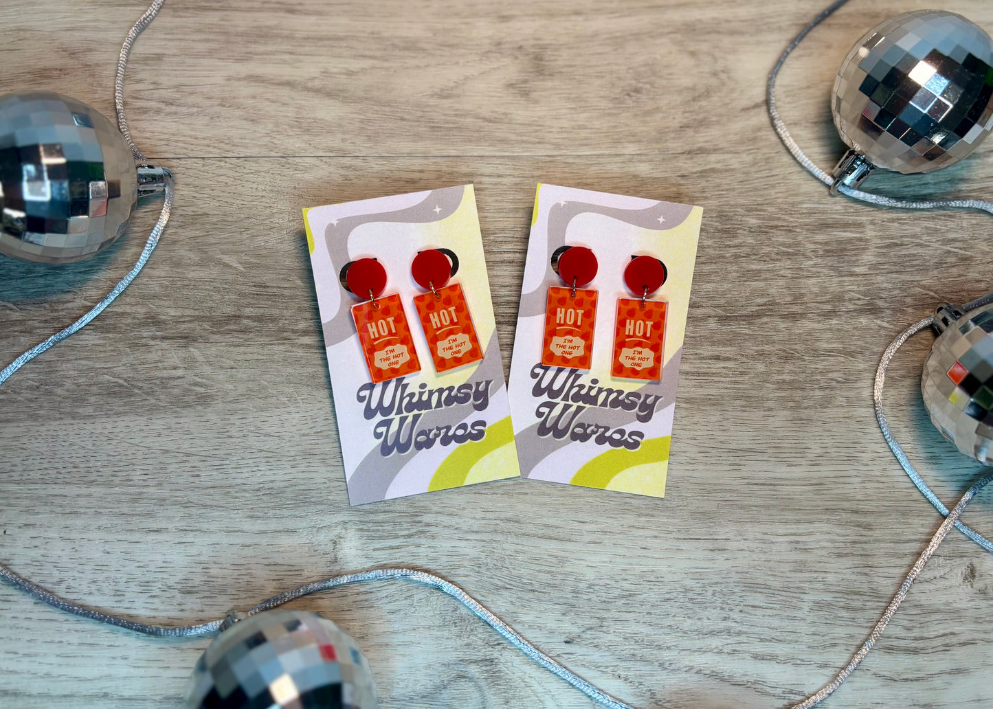 HOT Saucy Drop Dangles - Acrylic Earrings