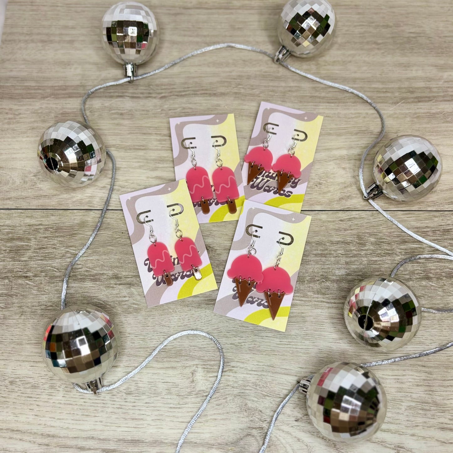 Cool Summer Treats - Acrylic Earrings