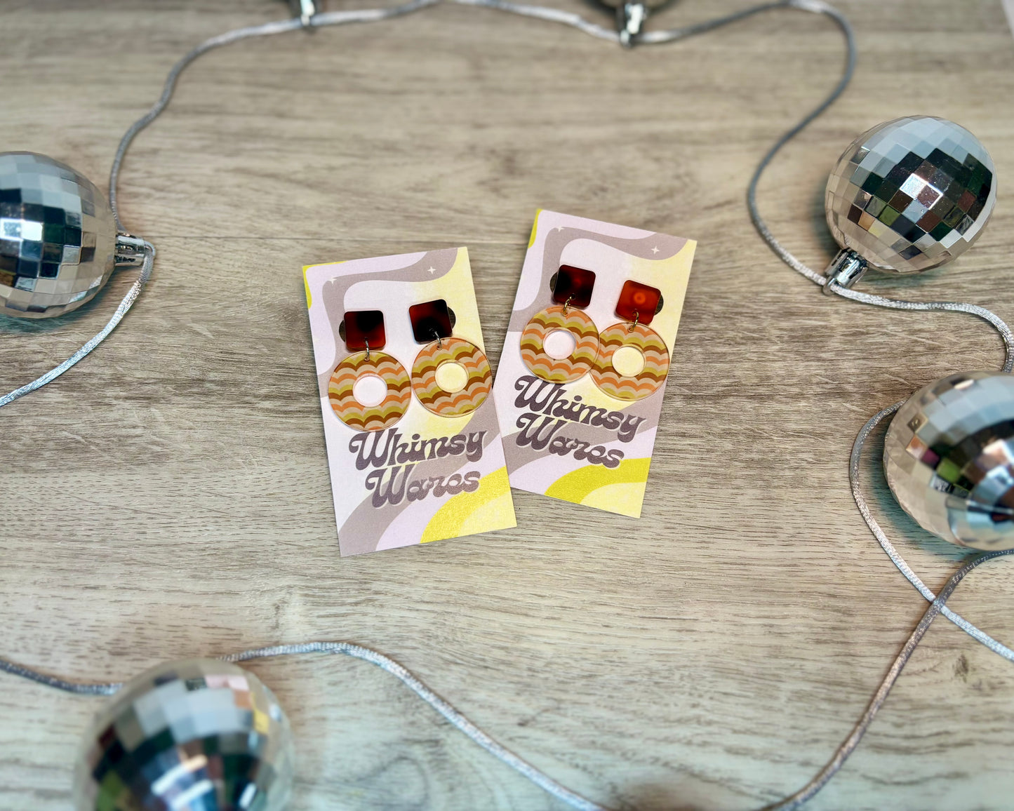 Hanging Out Double Dangles - Acrylic Earrings