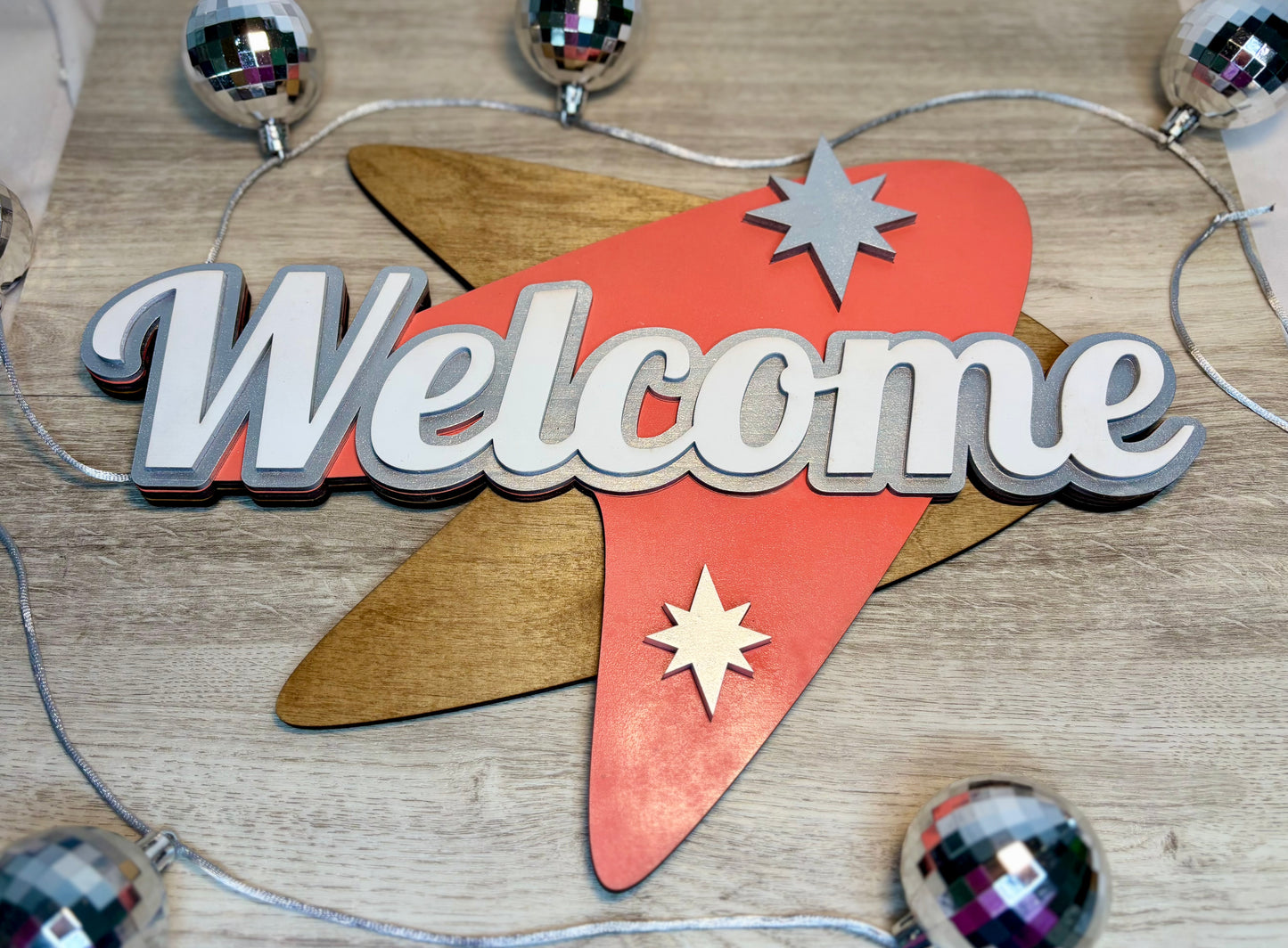 Boomerang Welcome Sign - Wall Decor