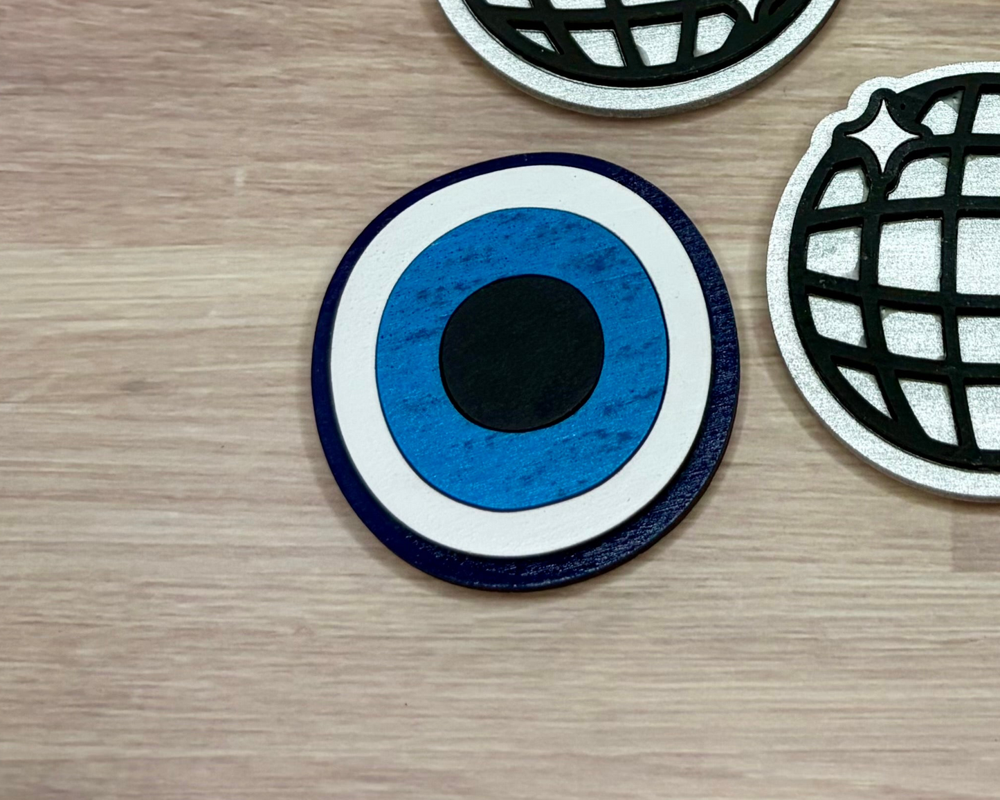 Assorted Wood Magnets
