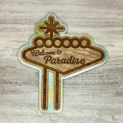 Welcome to Paradise - Wall Decor