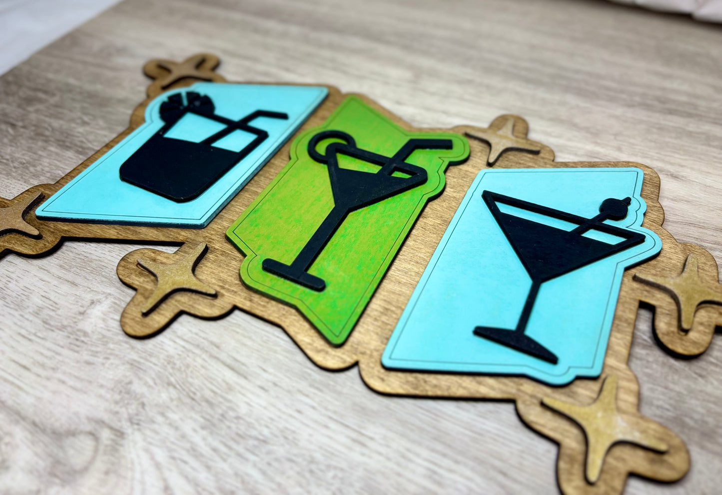 Mid Century Cocktails - Wall Decor