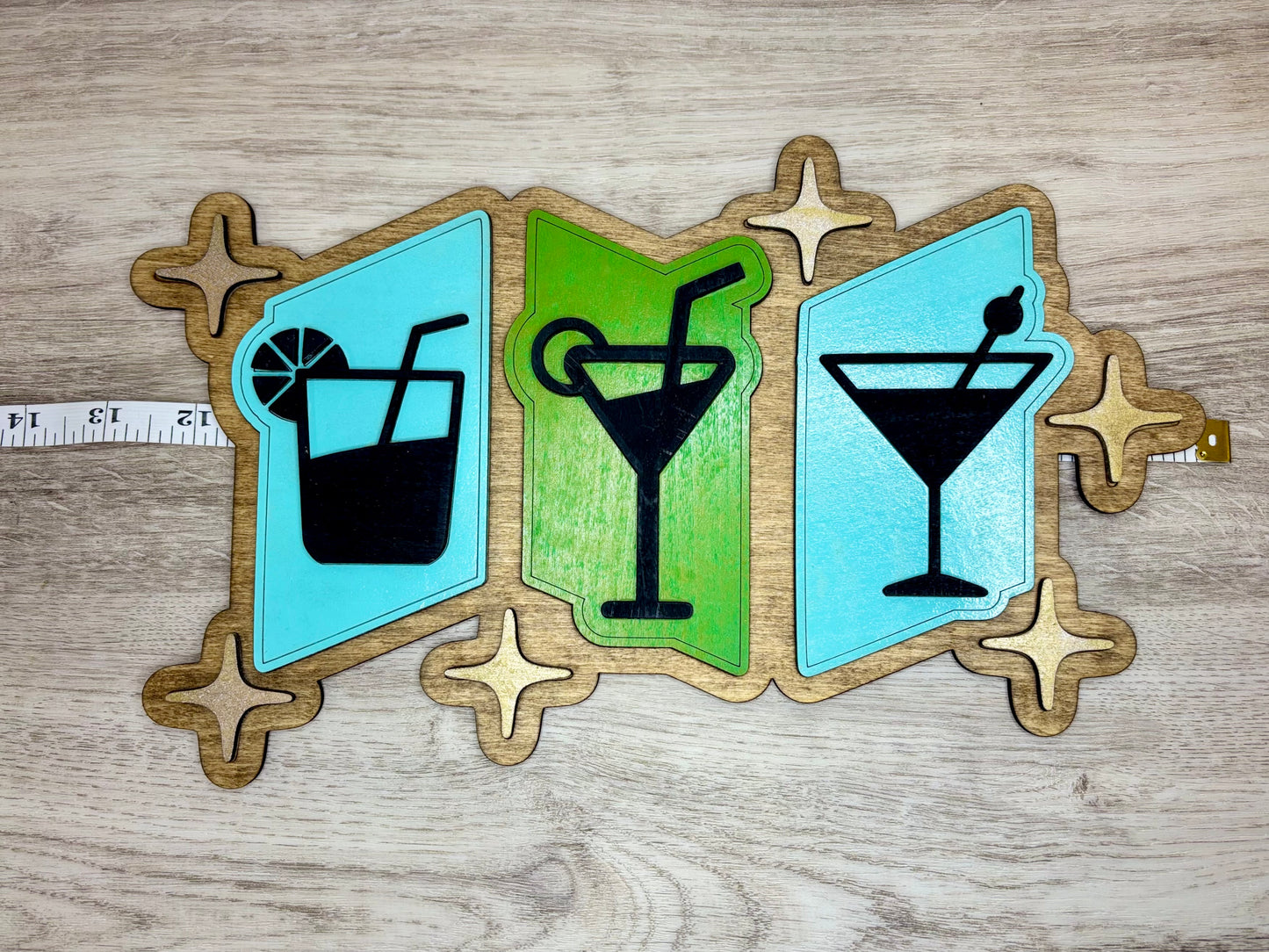 Mid Century Cocktails - Wall Decor